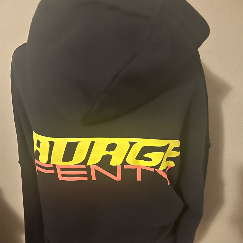 Black Fenty sweatshirt Size 14-16  and jogger pants 16-18